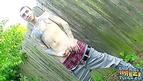 Straight Thug Masturbates And Jizz Solo