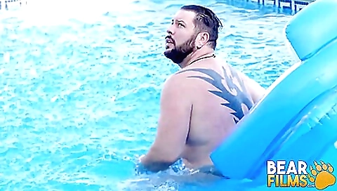 Kinky Cub Adam Jones Sunbathes Before Jerking Off