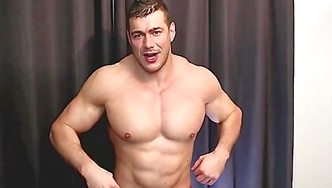 Verbal British Muscle Worship