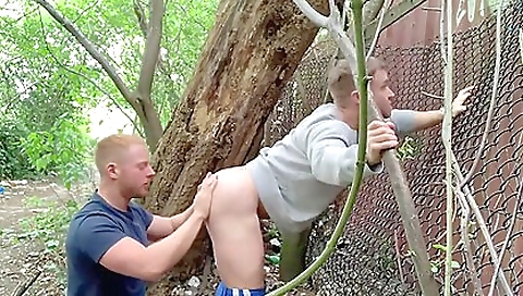 2 Sizzling Boys Have Fucky-fucky In Forest - 3rd Dude Joins