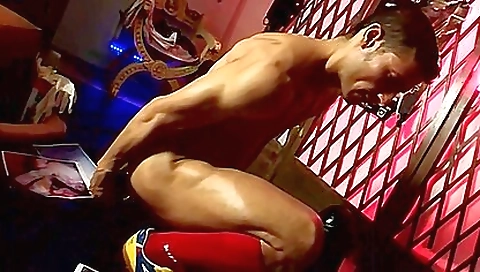 Uses A Penis Pump And A Monster Dildo - Bonus.fetish With Carlos Perez